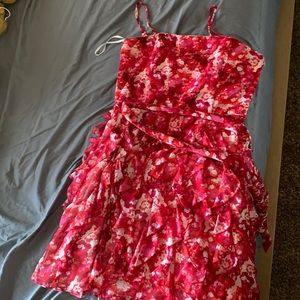 Pink floral dress - WHBM